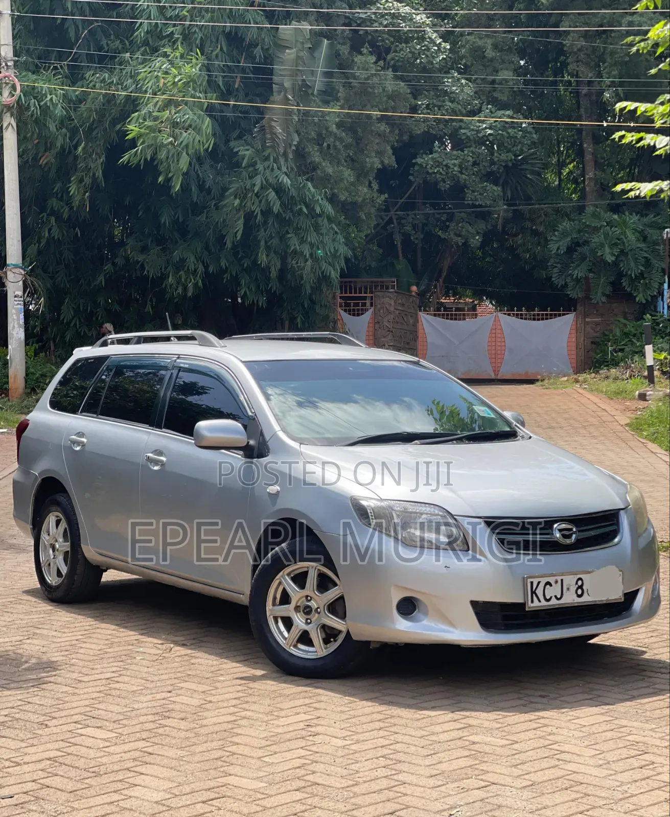 Toyota Corolla Fielder 2009 Silver