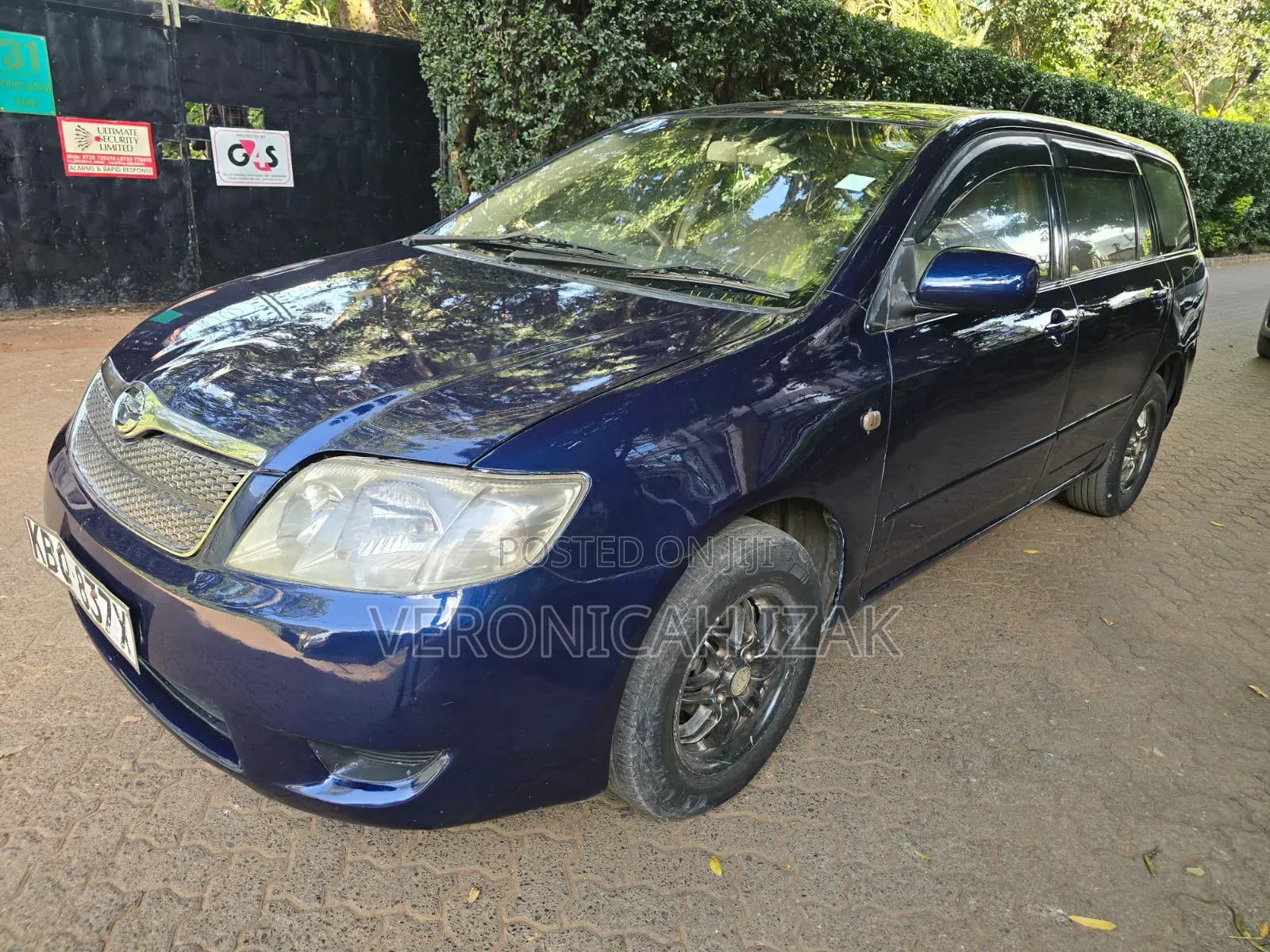 Toyota Corolla Fielder 2004 Blue
