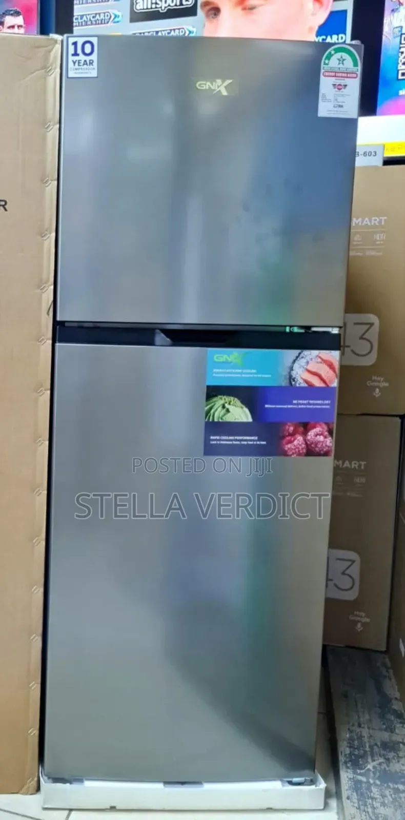 Gnix 206l Fr-236-Df Double Door Refrigerator