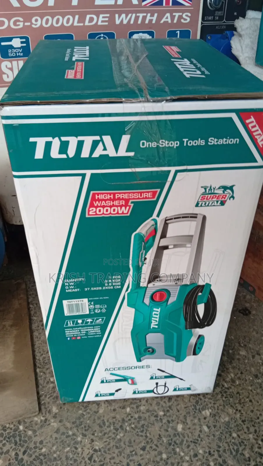 Total 2000w High Pressure Washer