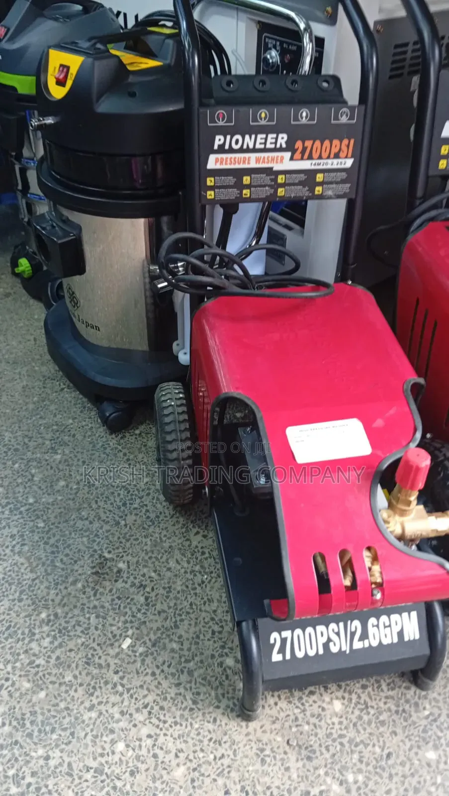 Pioneer Pressure Washer 2700psi 2.6gpm