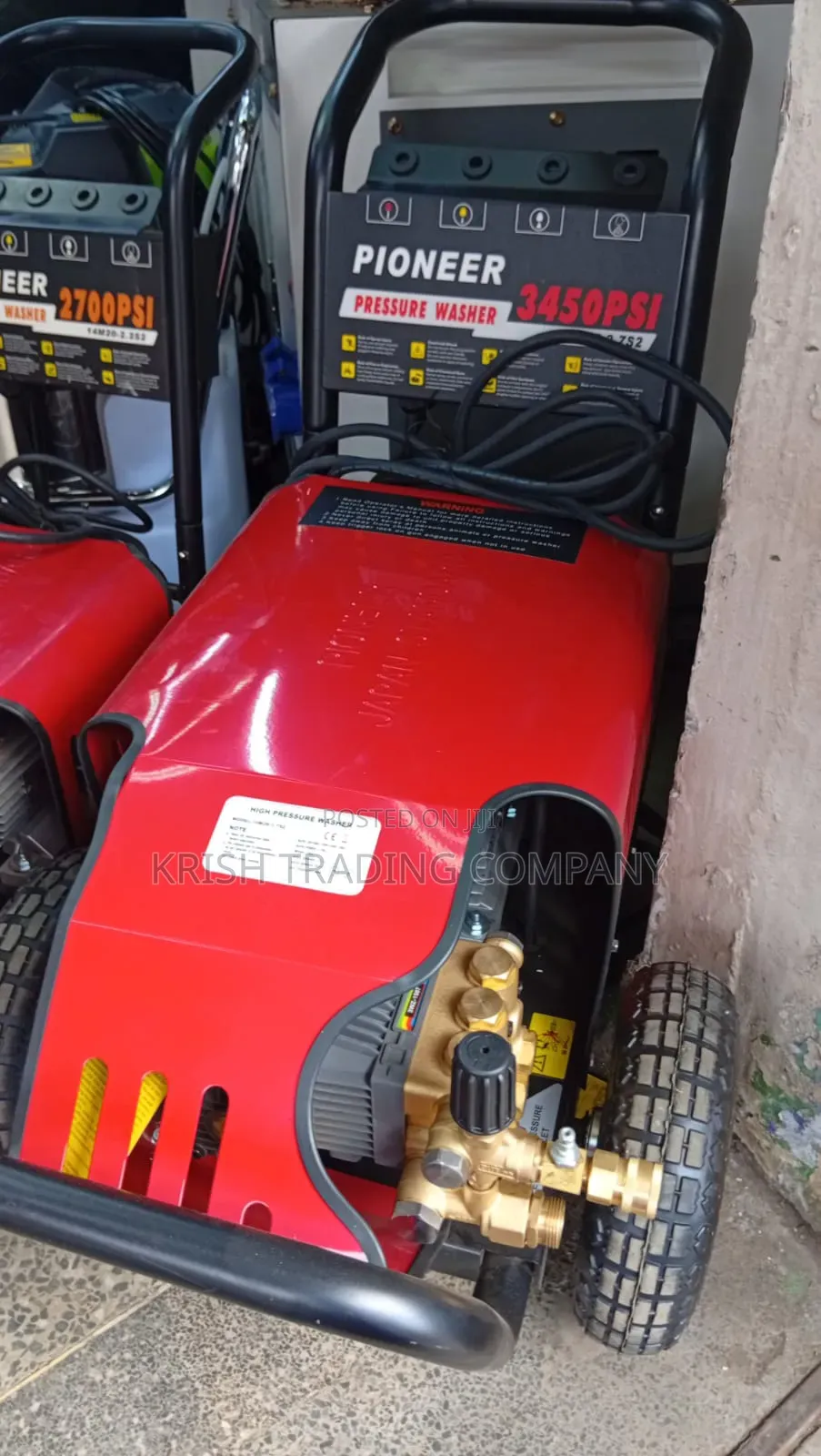 Pioneer High Pressure Washer 3450psi