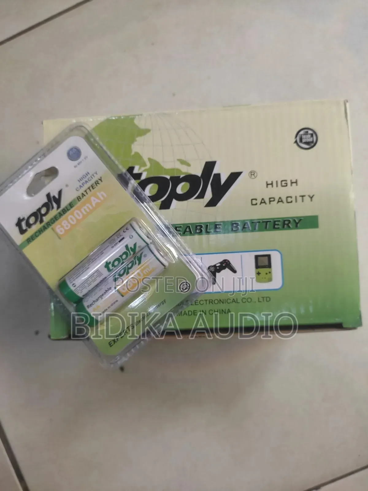 Quality Toply Rechargeable Batteries
