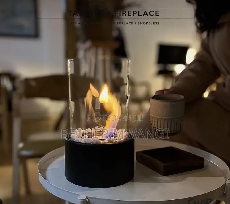 Ethanol Table Top Fire Place in Kenya