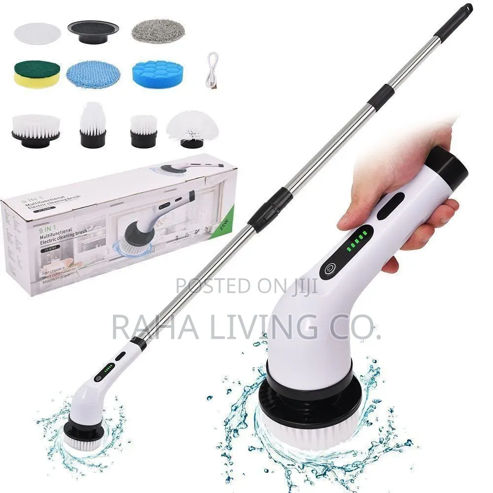 9-in-1 Cordless Electric Cleaning Brush | Rechargeable