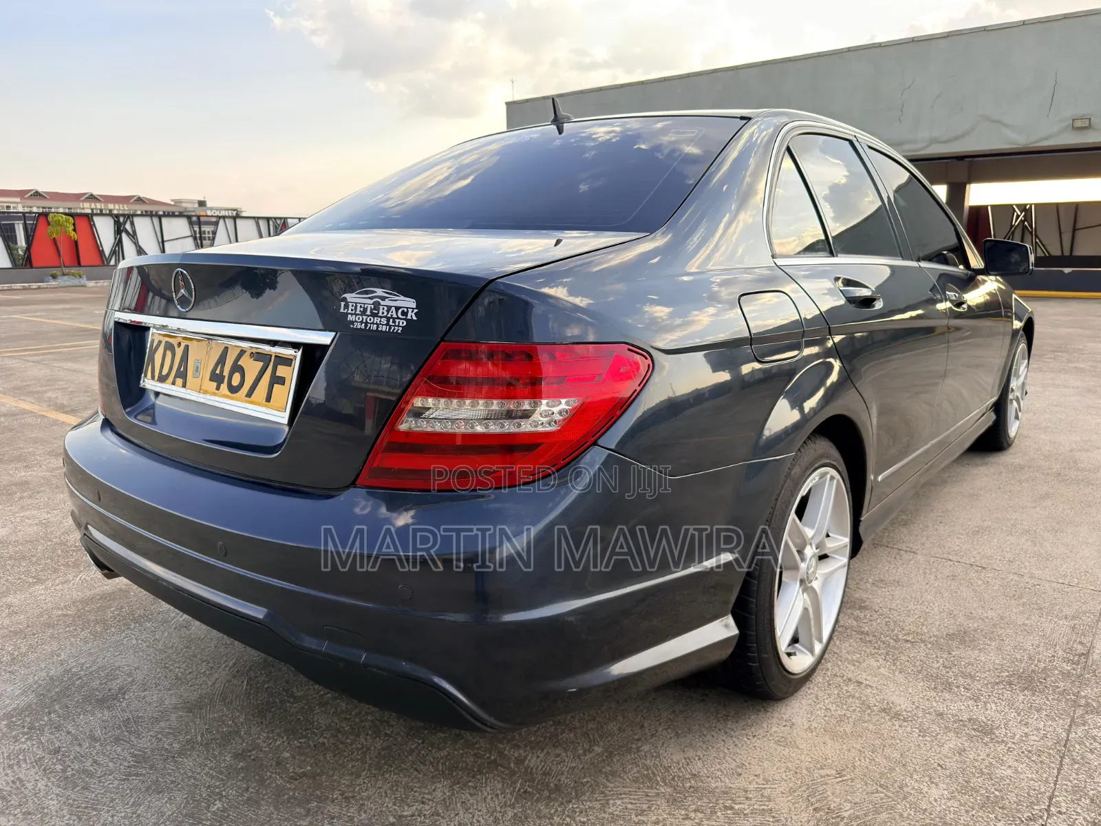Mercedes-Benz C180 2013 Gray