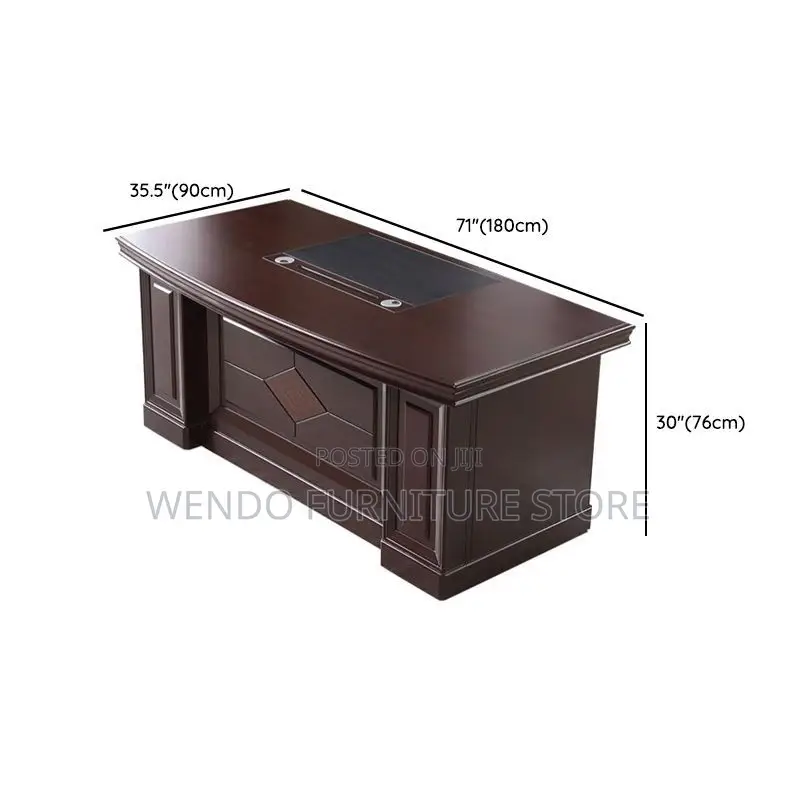 Office Desk; 1.6 Meters Executive Mahogany Directors Desks
