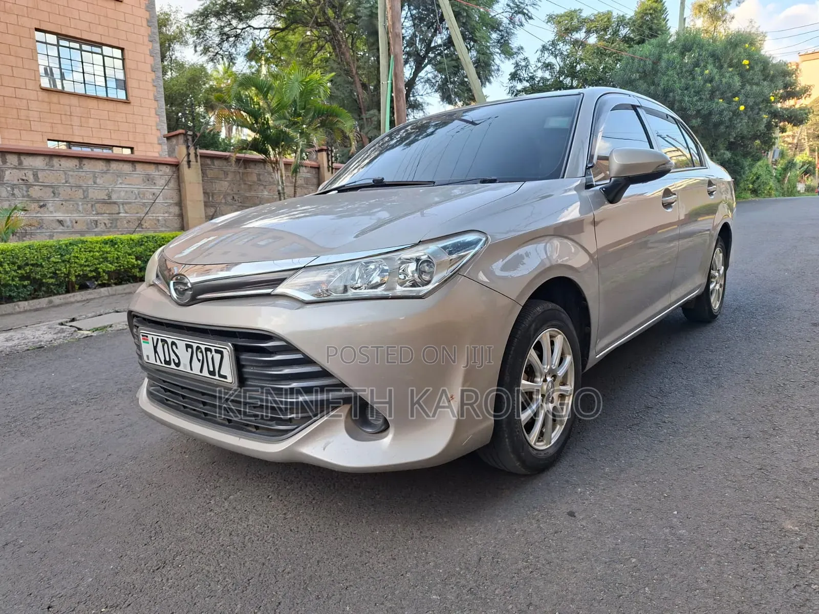 Toyota Axio 2015 Gray