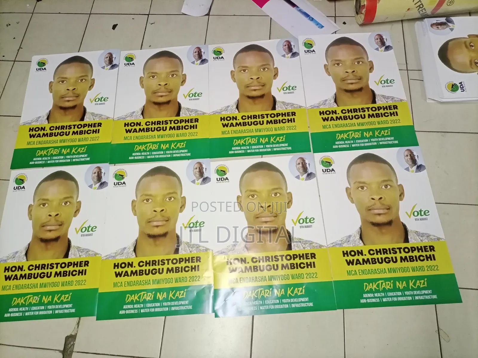Custom Election Campaign Poster Printing