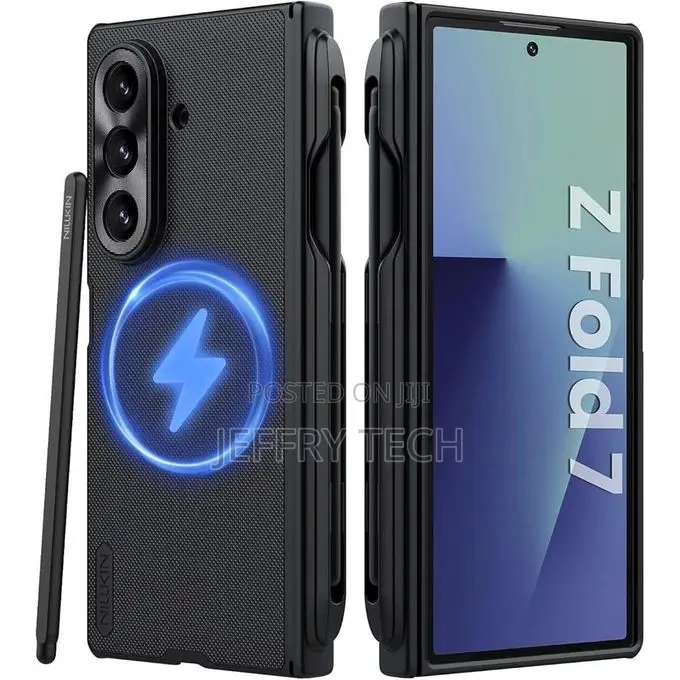 Nillkin Frosted Shield Samsung Galaxy Z Fold 7 Magnetic Case, With S P