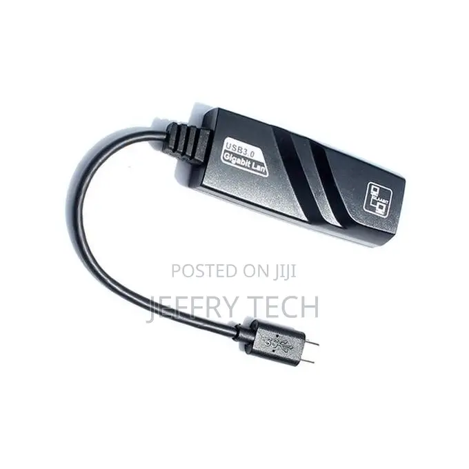 Type C To Rj45 Ethernet Adapter // 1000 Mbps Gigabit Type C To Lan Ad
