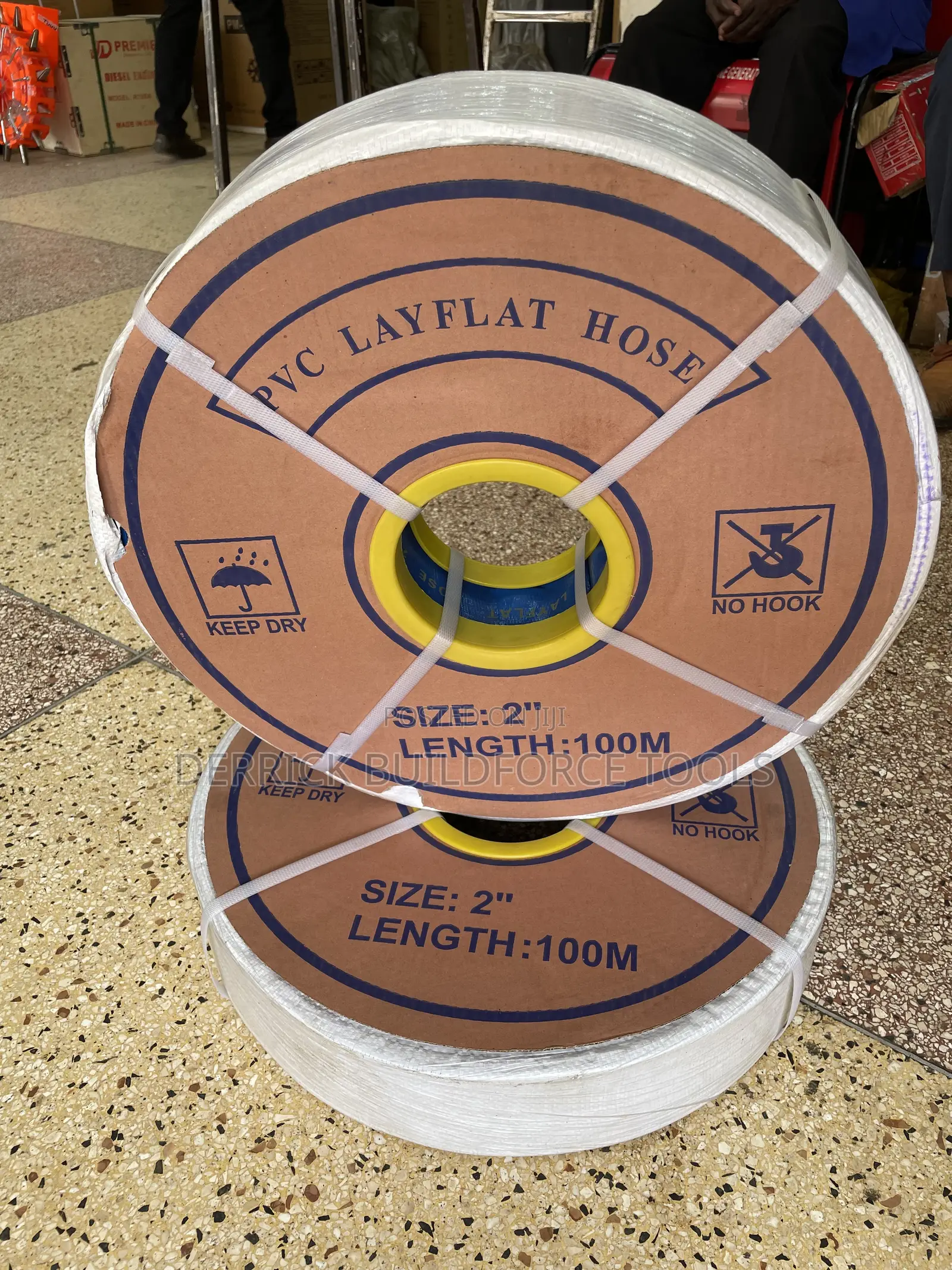 PVC Layflat Hose/Heavy Duty PVC Delivery Hose 2”X100m