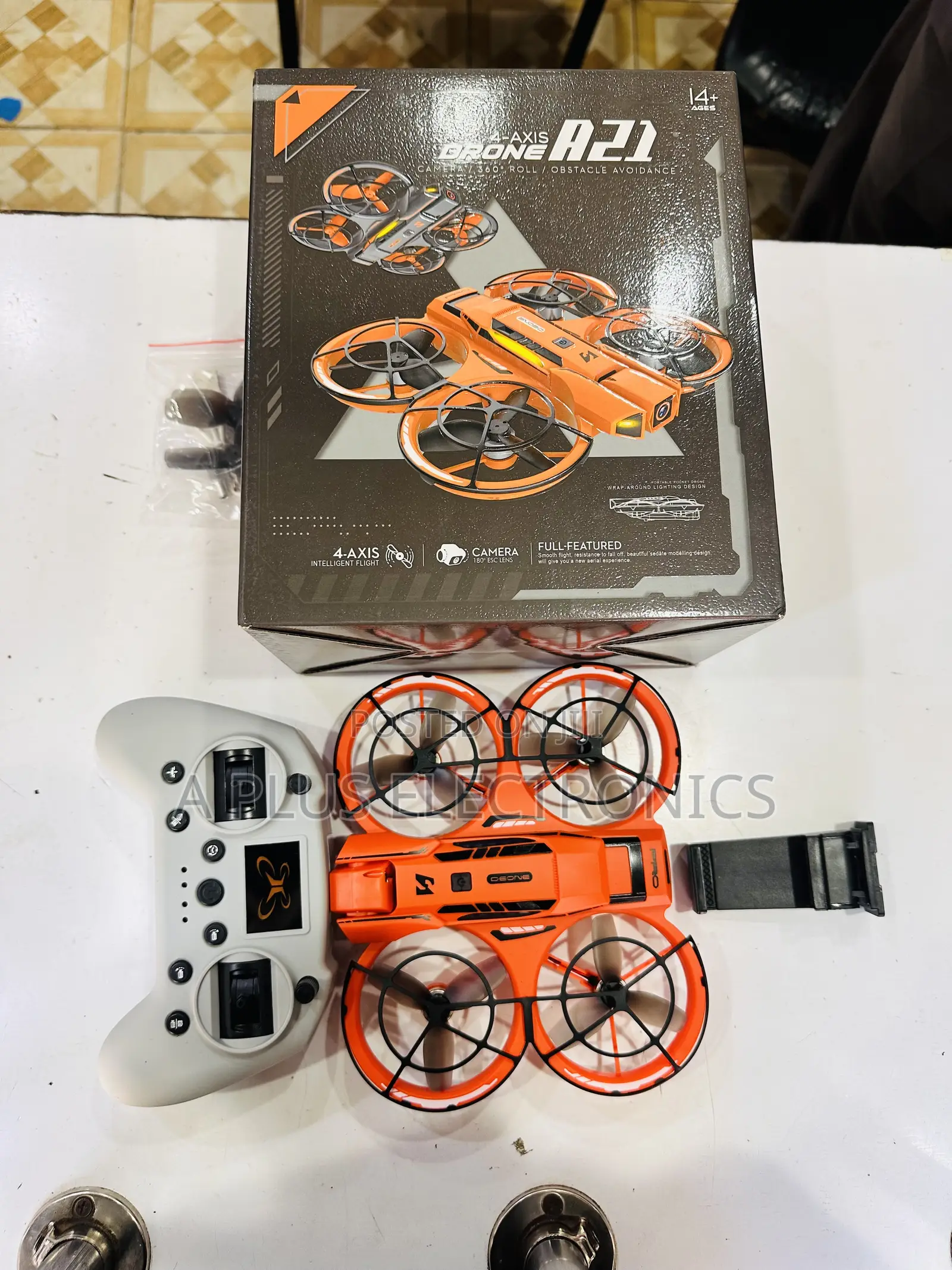 A21 Drone With 2 Cameras – Lightweight Portable Quadcopter