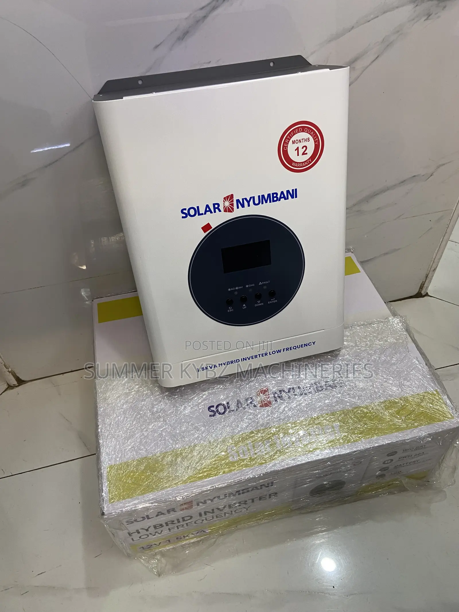 Solar Nyumbani 1.5kva Hybrid Low-Frequency Inverter.