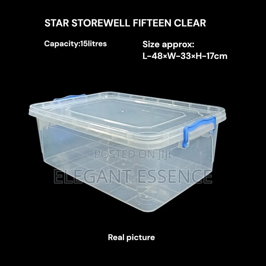 Stackable Airtight Storewell Rectangular Container – 15L
