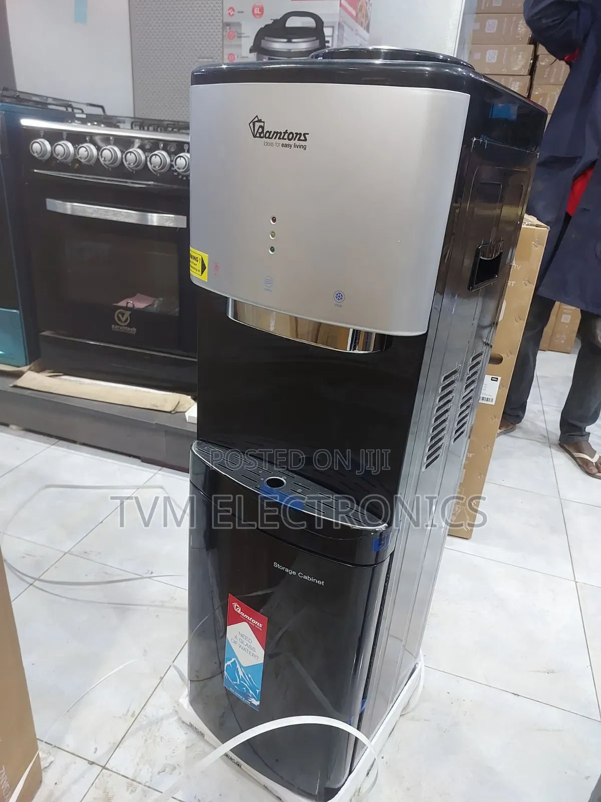 Ramtons Hot, Normal and Cold Free Standing Water Dispenser- Rm/761