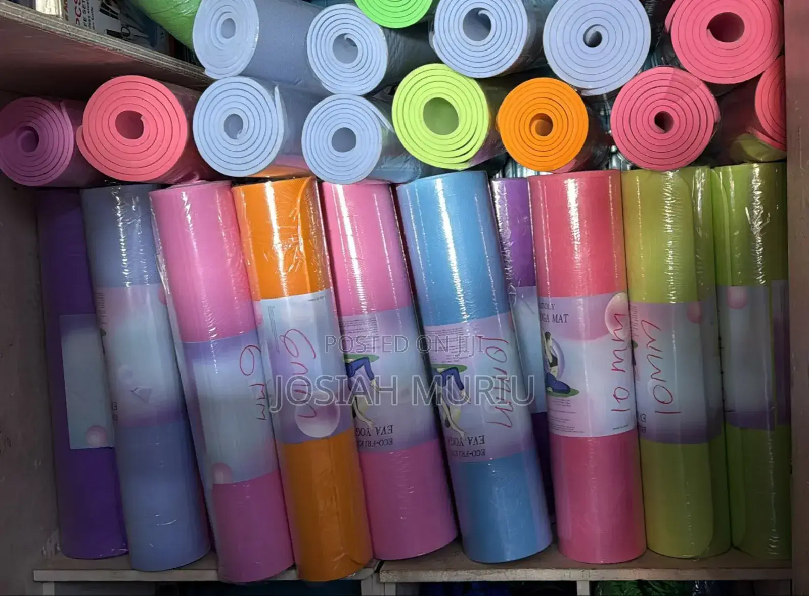 Yoga Mats. *6mm, 8mm, 10mm