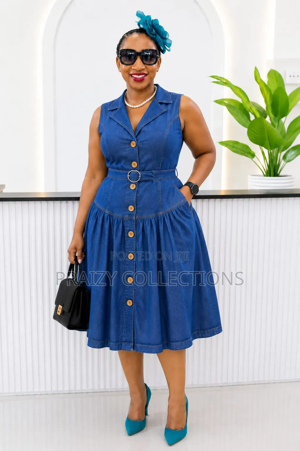 Sleeveless Classy Denim