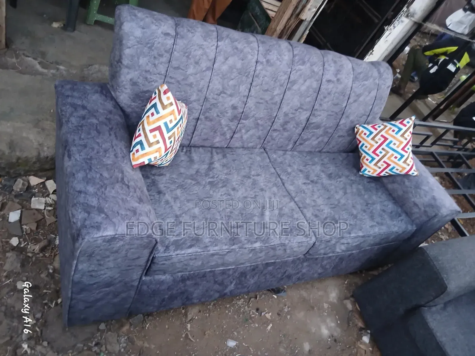Velvet Three Seater 24 for Sale