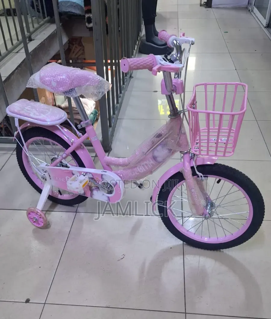 Purple Kids Bicycle – Size 16 (Ages 5–7 Years) - Sm