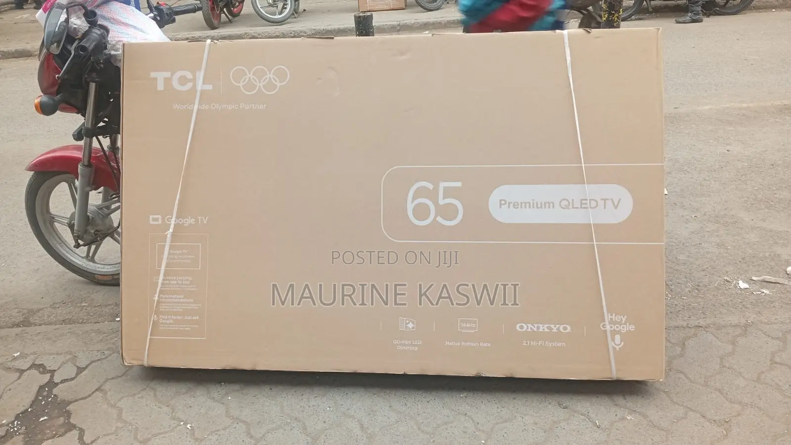 TCL 65”Inches P8l(2026) Model Premium Qled Tv