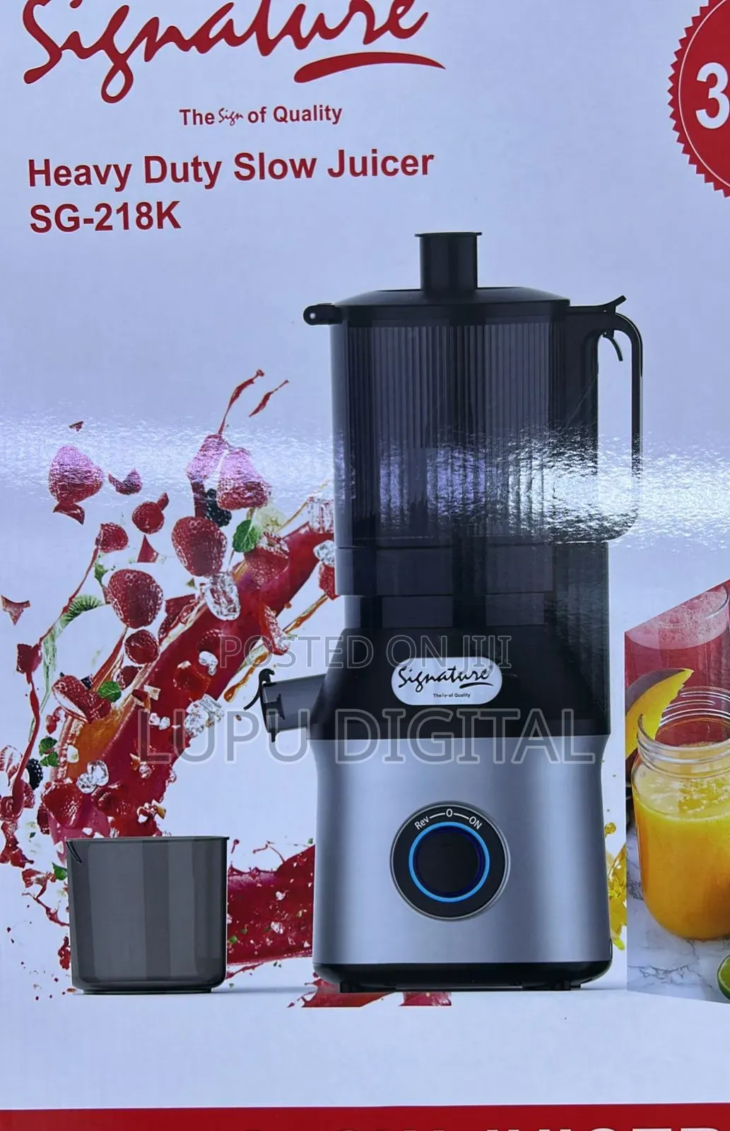Powerful Signature Slow Juicer