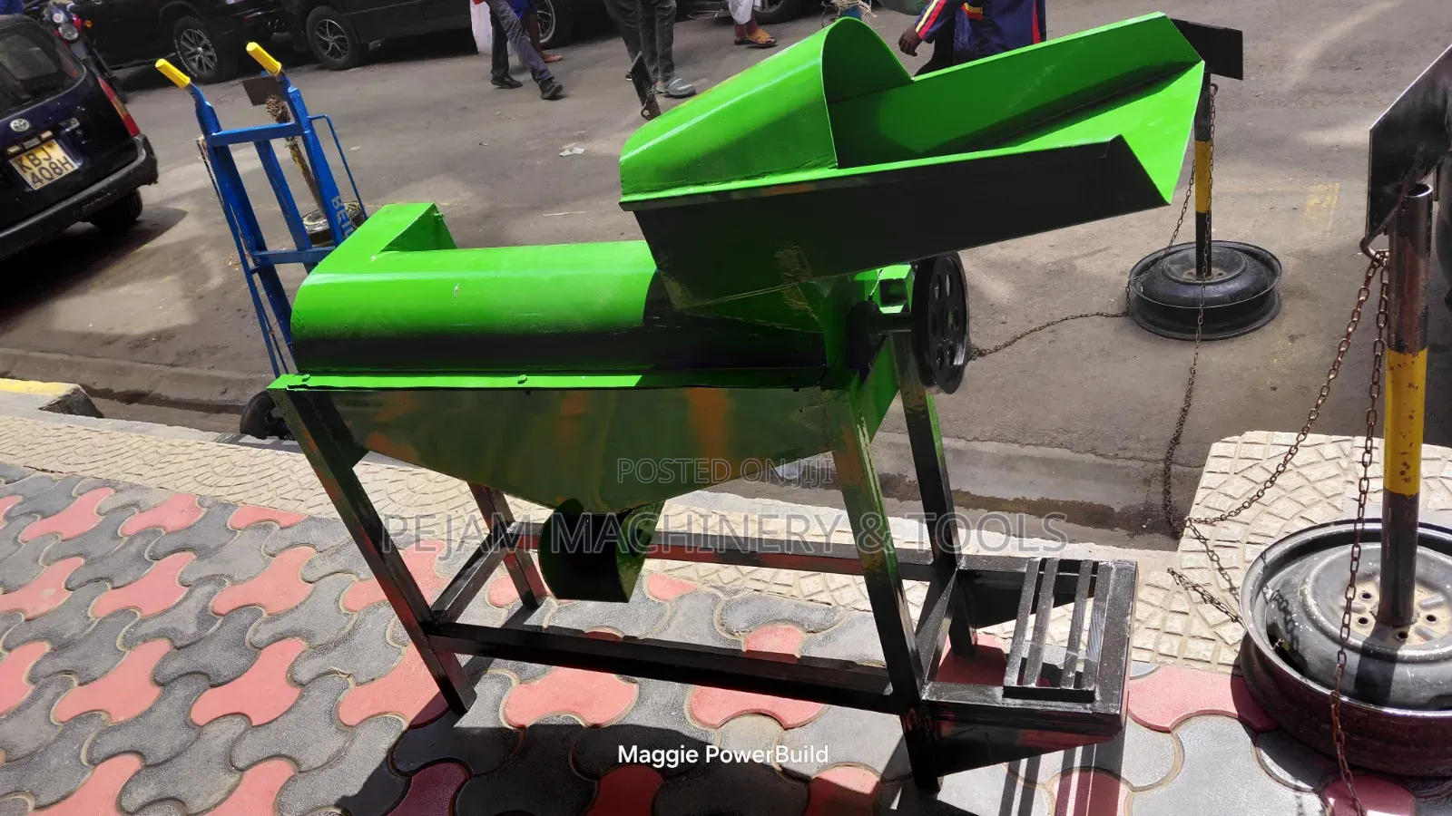 Complete Maize Sheller With 7.5hp Petrol Engine 3000kg/Hr