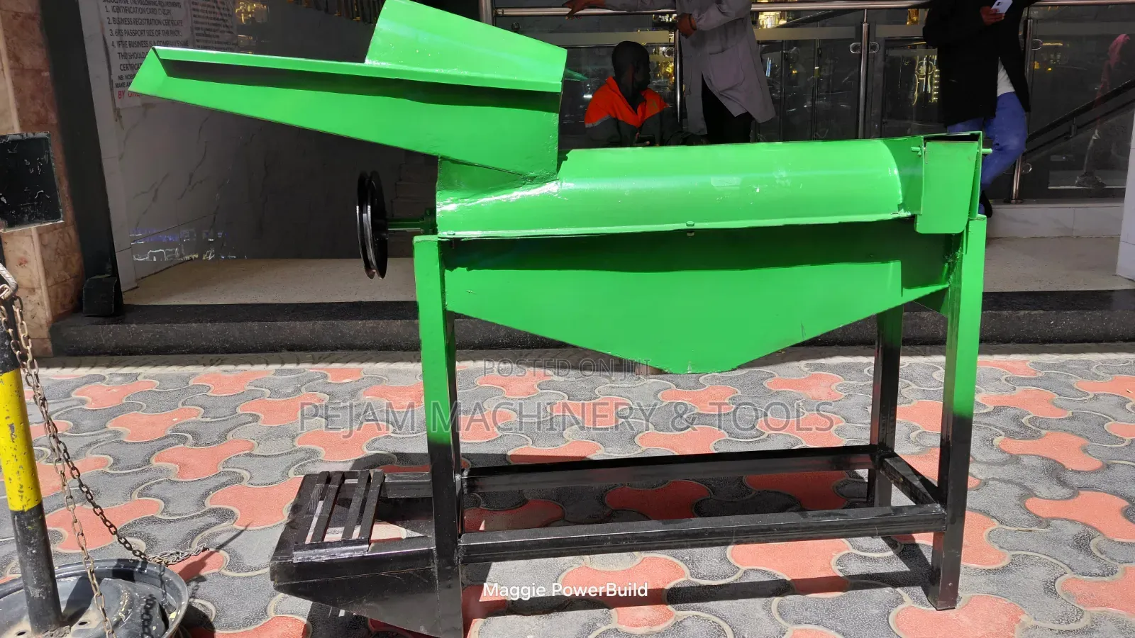 Complete Maize Sheller With 7.5hp Petrol Engine 3000kg/Hr