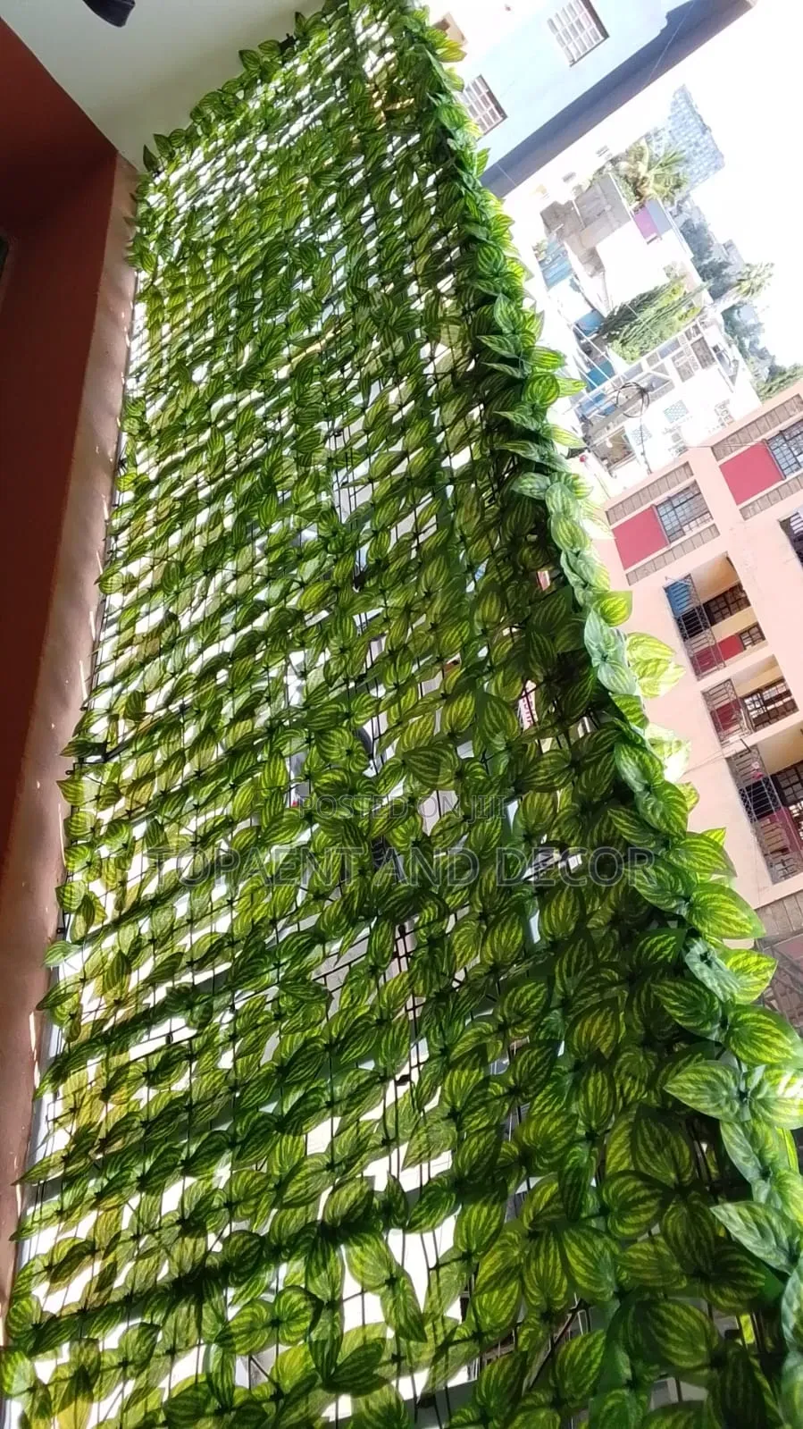 Instant Green Privacy Fence