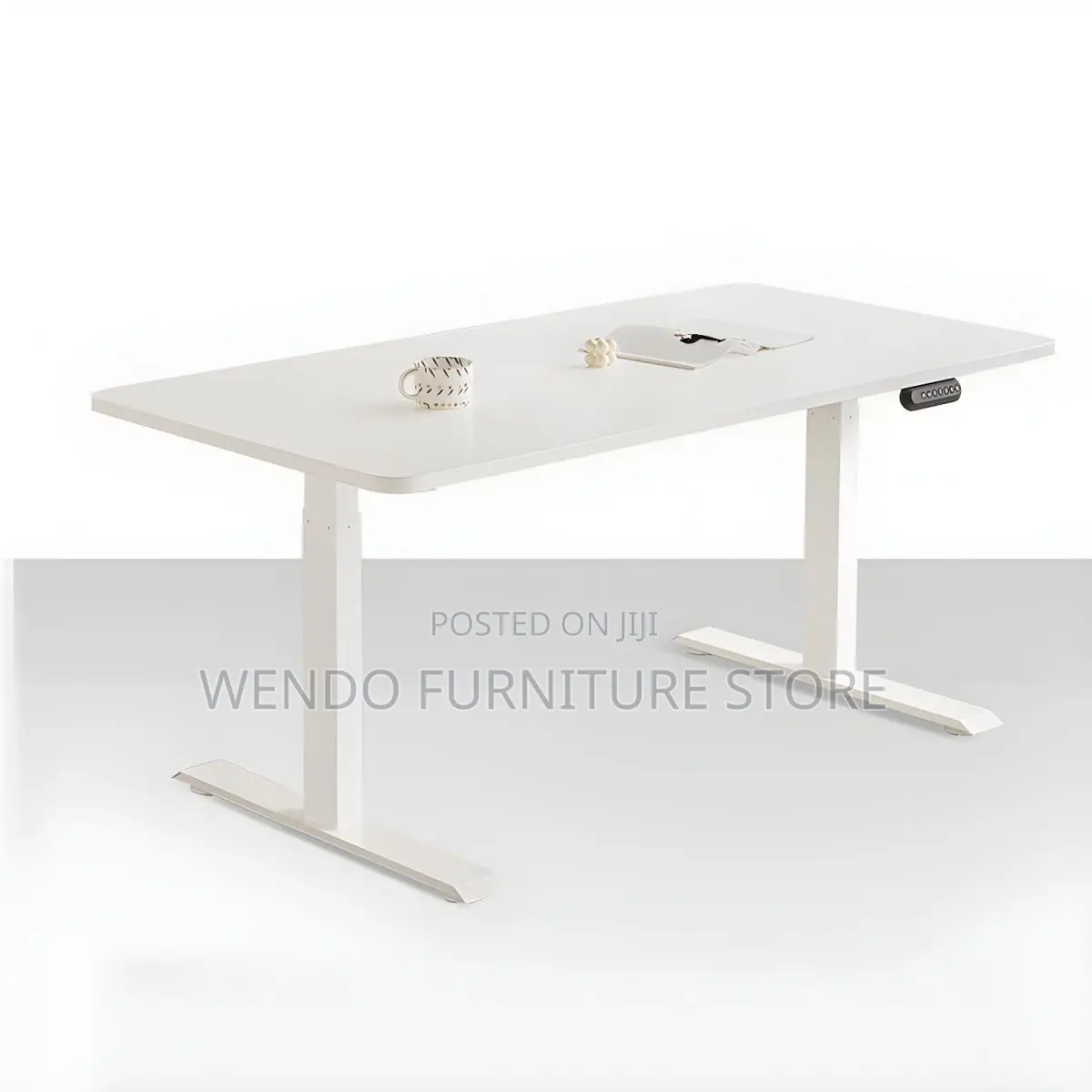 Office Desk; 140cm Modern Adjustable Home Office Electric Table