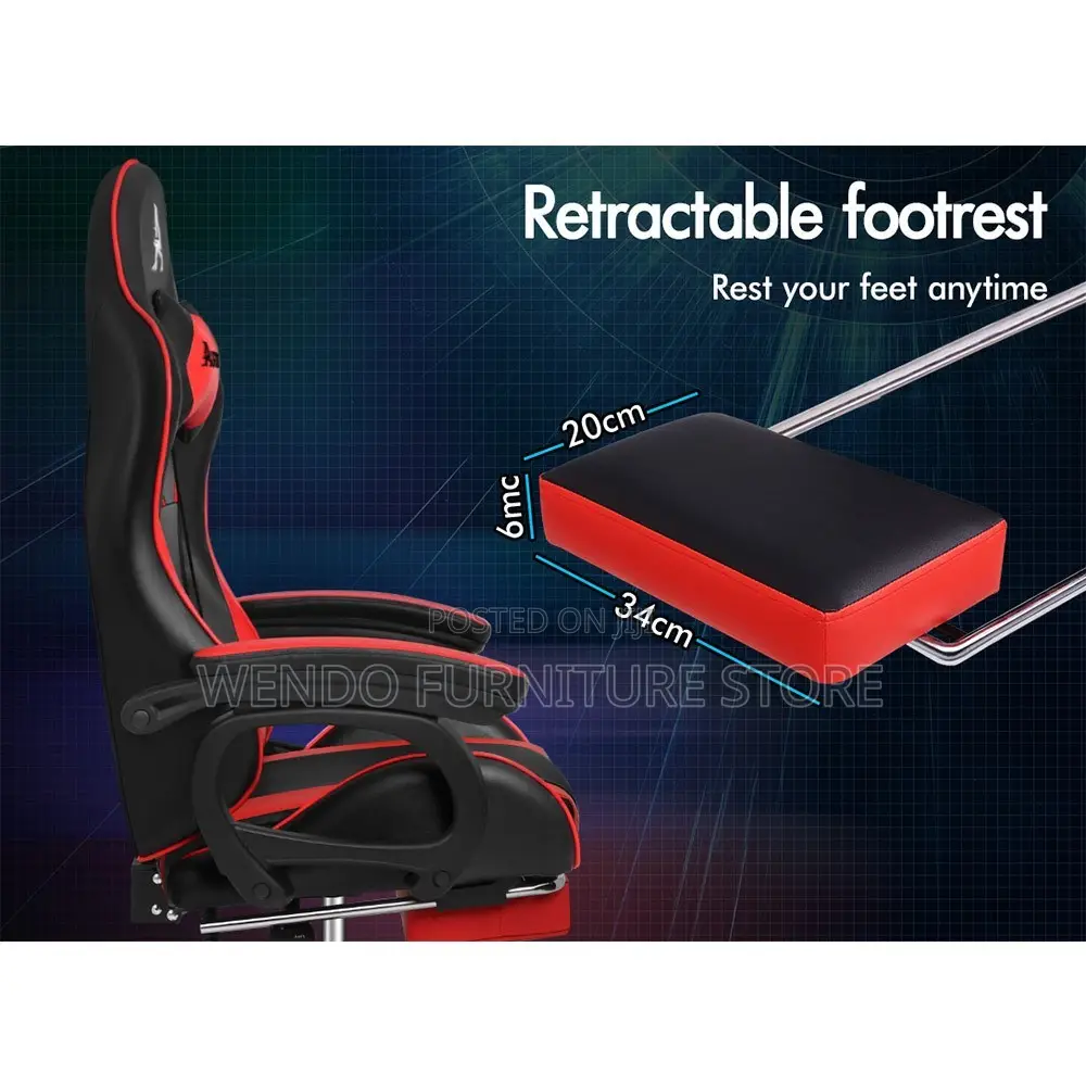 Office Chairs; High Back Ergonomic Recliner Gamers Chairs