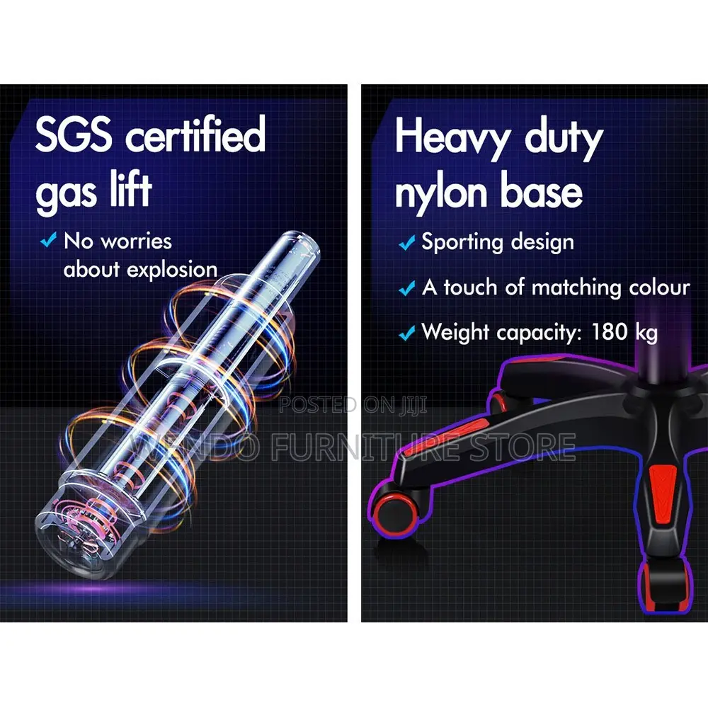 Office Chairs; High Back Ergonomic Recliner Gamers Chairs