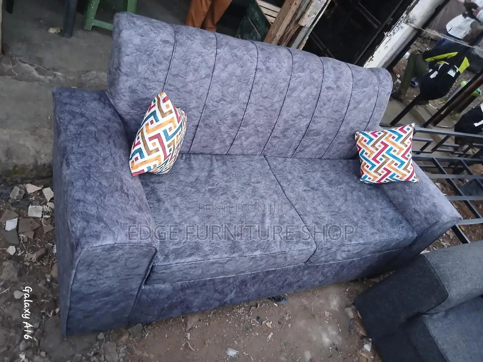 Velvet Three Seater 24 for Sale