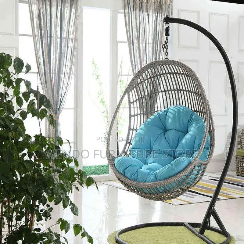 Home Chairs; Outdoor Tuffed Backrest Hammock Chairs