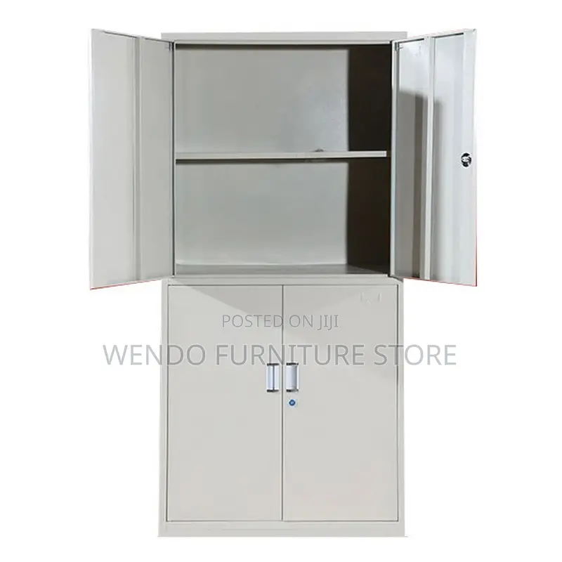 Office Cabinet; Steel Gray Office Files and Documents Cabinets