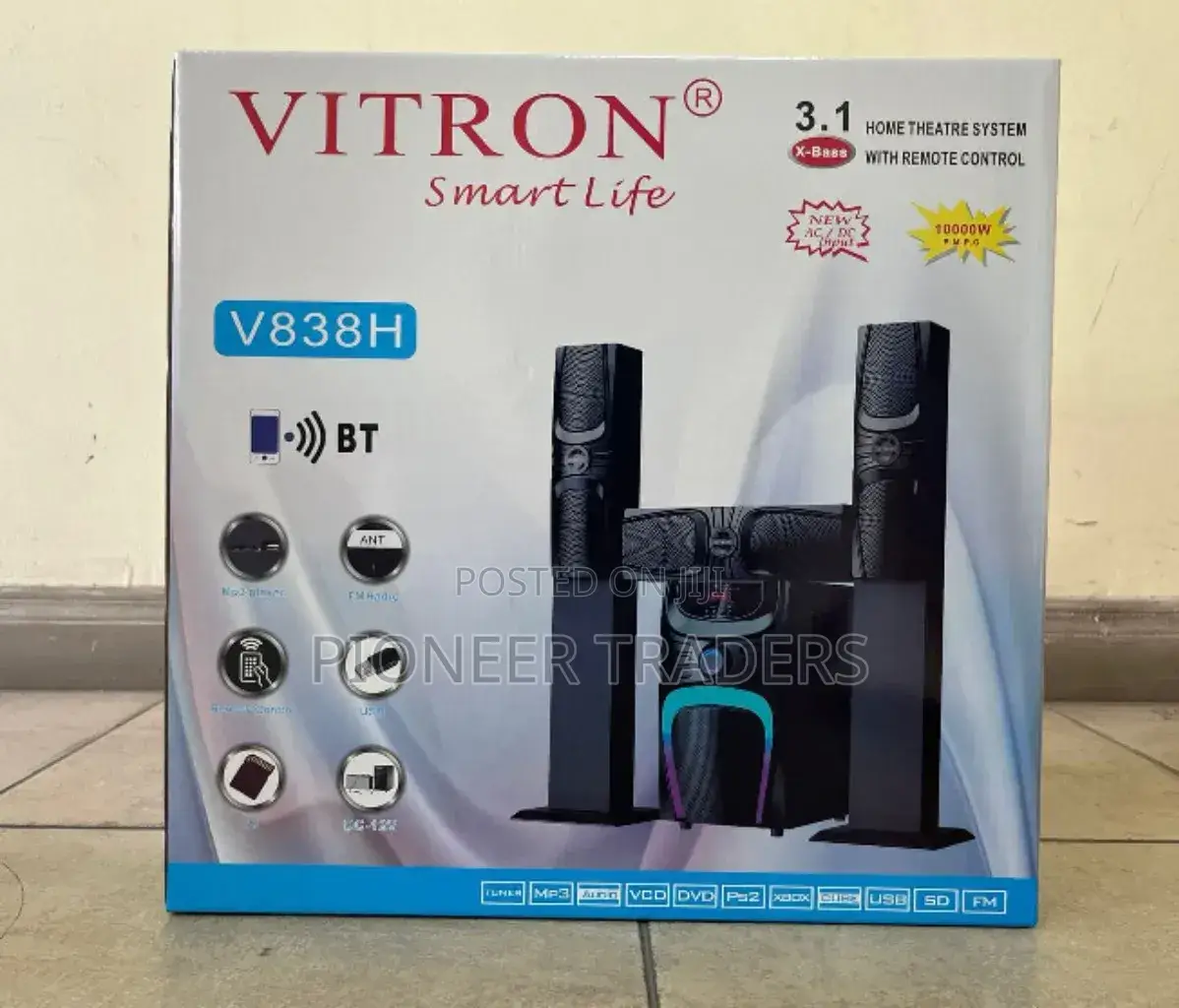 Vitron V838h 3.1 Tall Boy Woofer