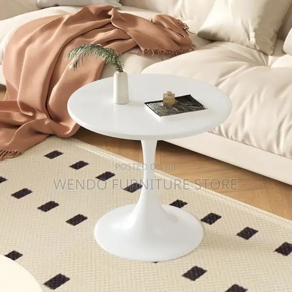 Coffee Table; Round Marble Homes Coffee Meeting Table