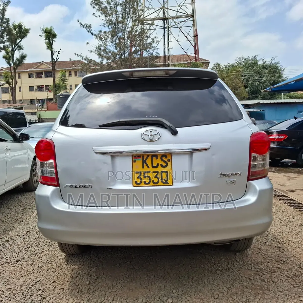 Toyota Corolla Fielder 2011 Silver