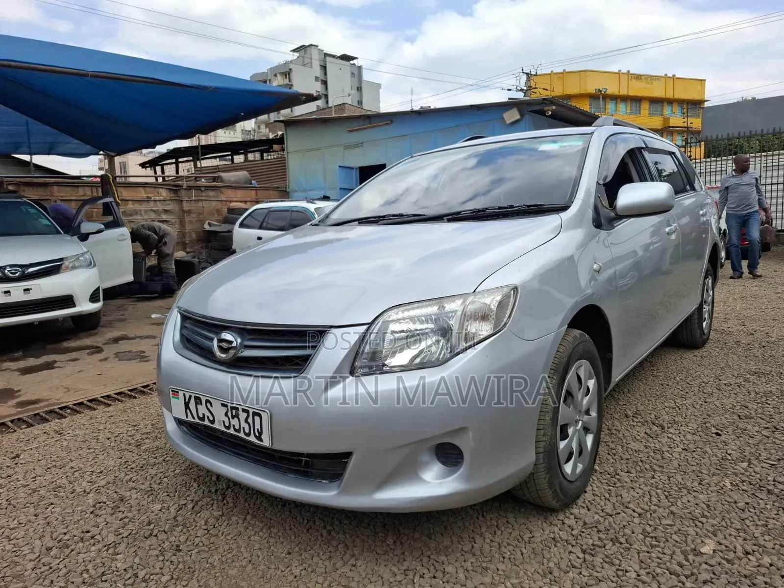 Toyota Corolla Fielder 2011 Silver