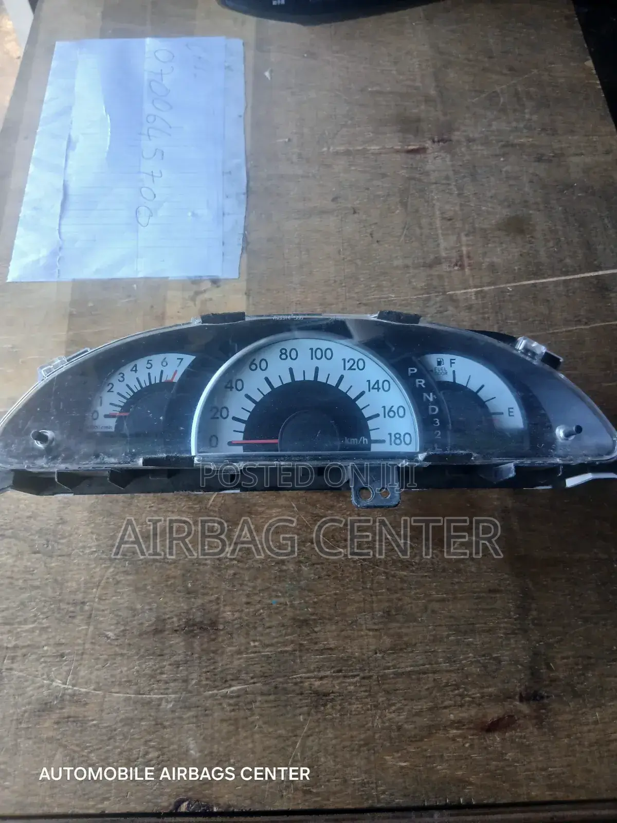 Raum Speedometer Clock/ Cluster