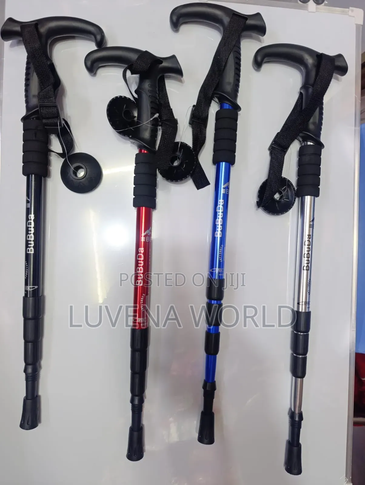 Multicoloured Hiking Sticks