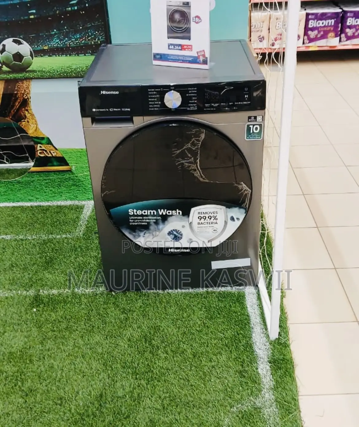 Hisense 10.5 Kg Inverted Motor Machine