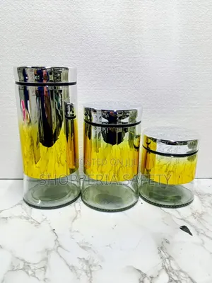 3 in 1 Sugar Tea and Coffee Glass Bottle
