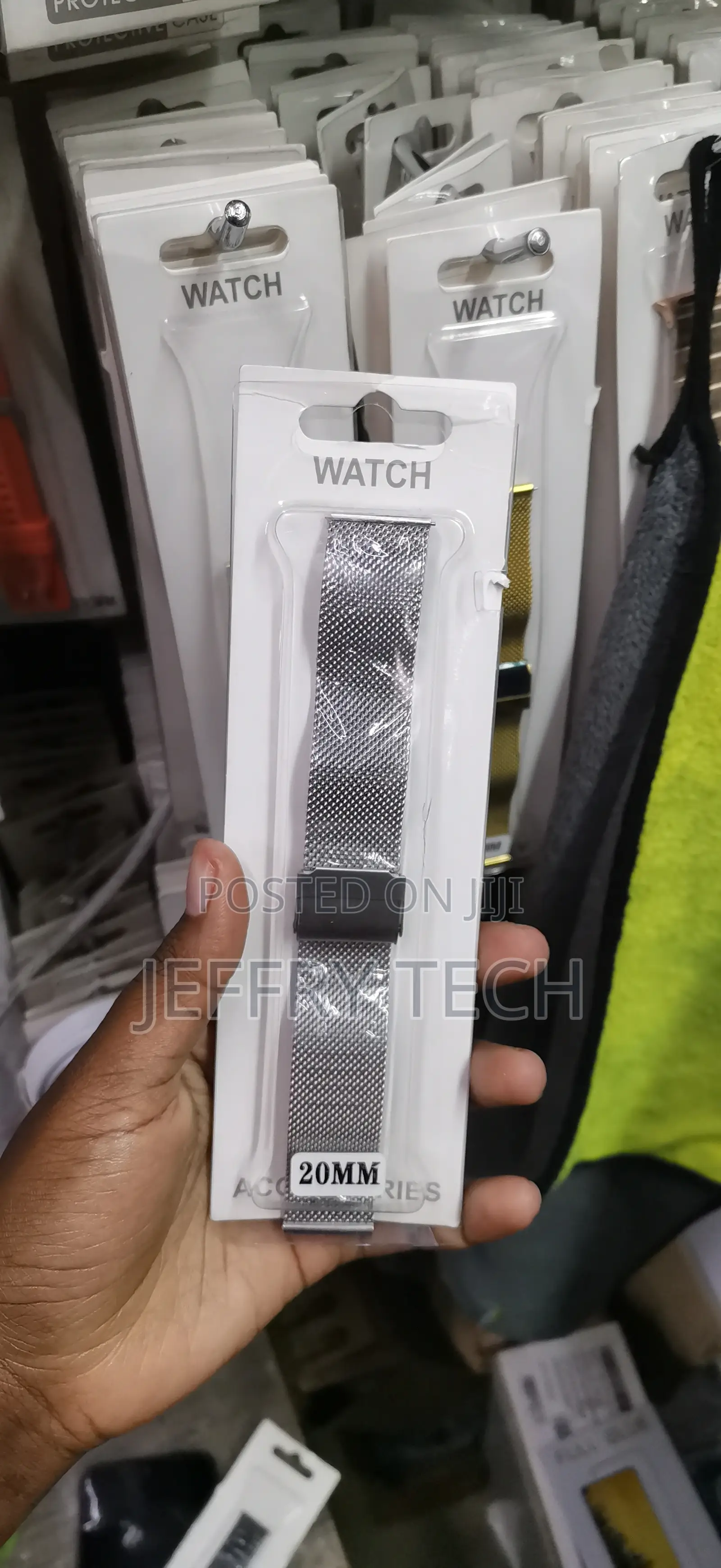 20mm Stainless Steel Milanese Loop Watch Band