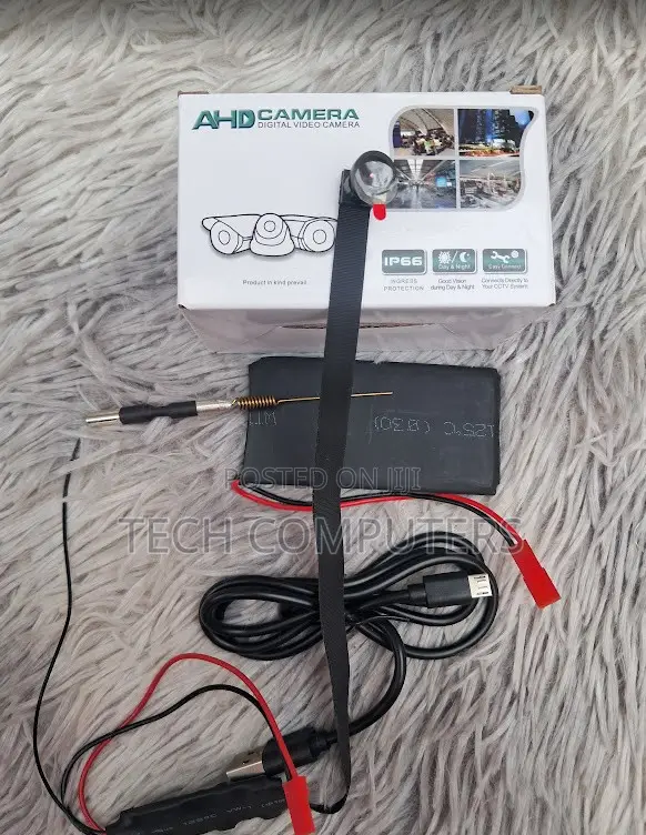 Ahd Hidden Surveillance Camera With Power Bank and Remote Viewing