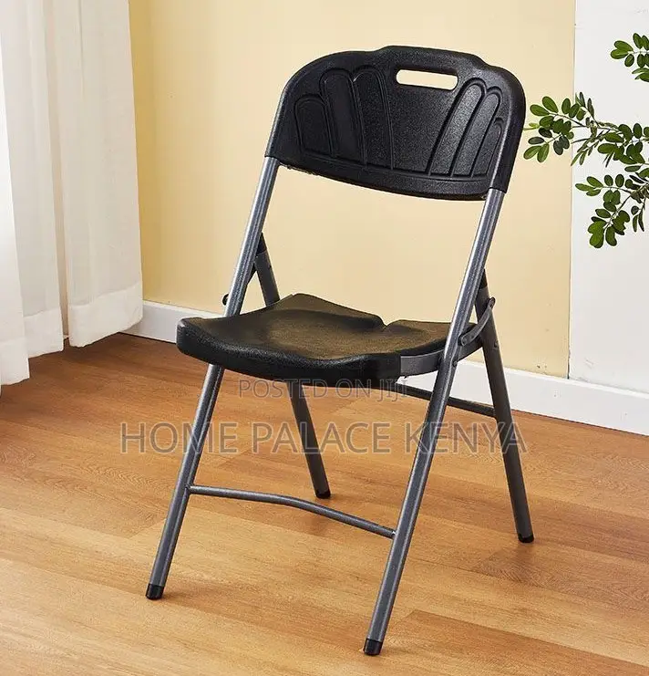 Picnic Chair: Lightweight Portable Plastic Orange Chair for Outdoor