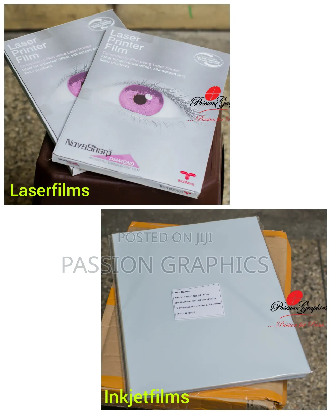 Inkjet Printing Films (For Epson)