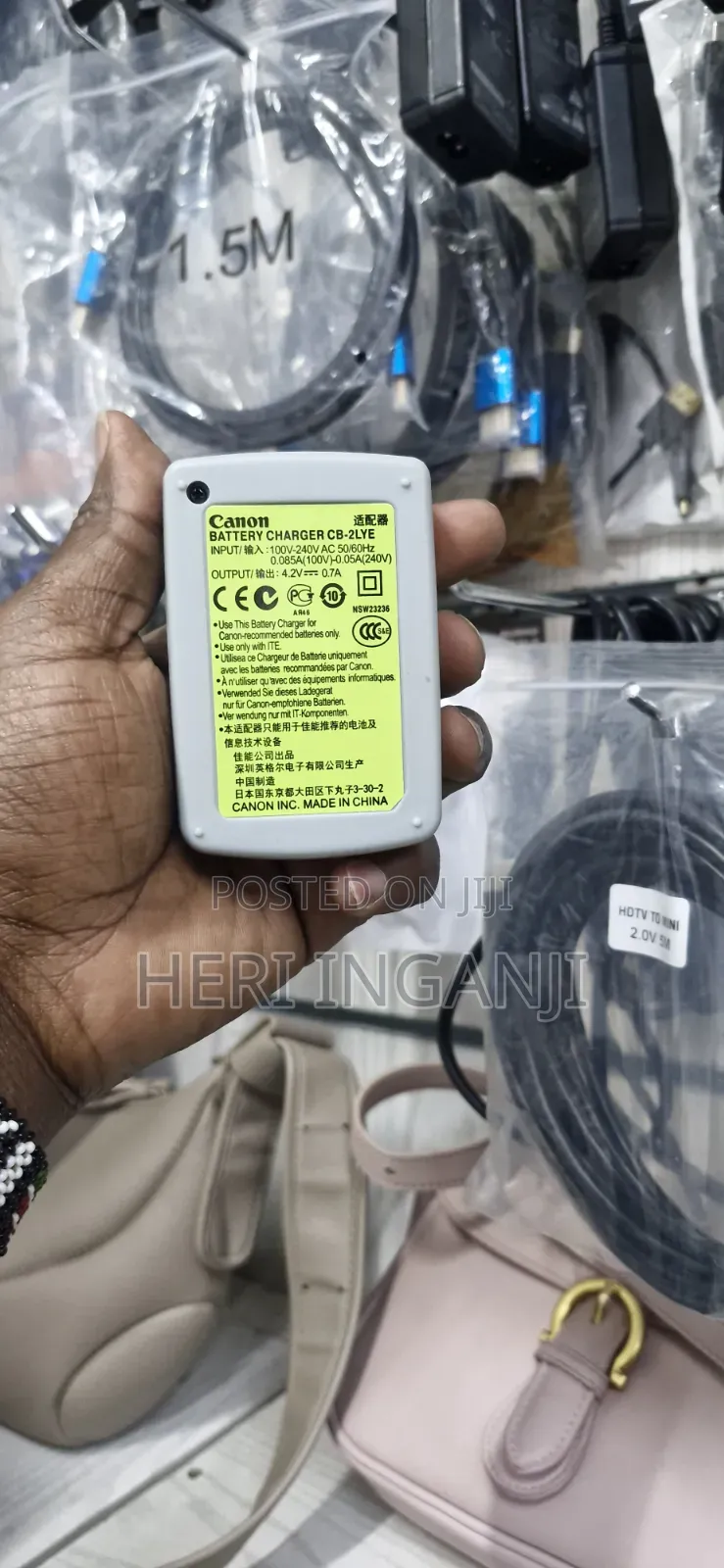 Canon Cb-2lce Battery Charger for Canon Nb-10l Battery