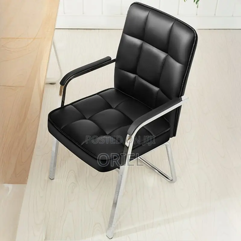 Office Chair : Visitor Conference Waiting Guest Leather Chair