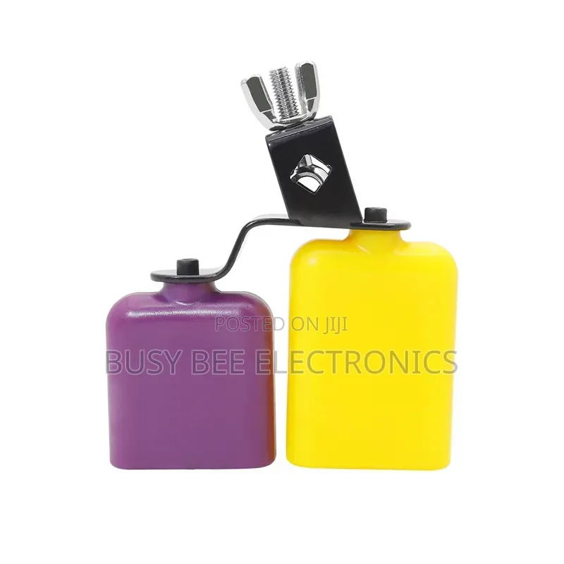 Bicolor Cowbell for Drum Set
